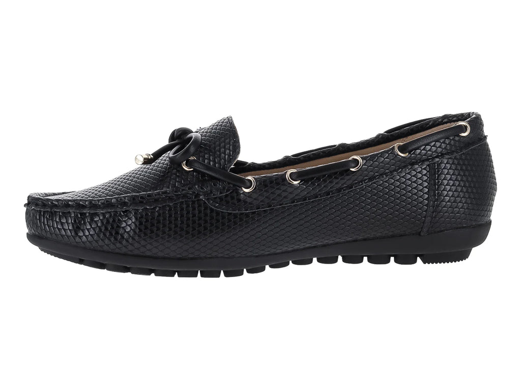 Zapato Mocasín Comfort Fit Negro para Mujer