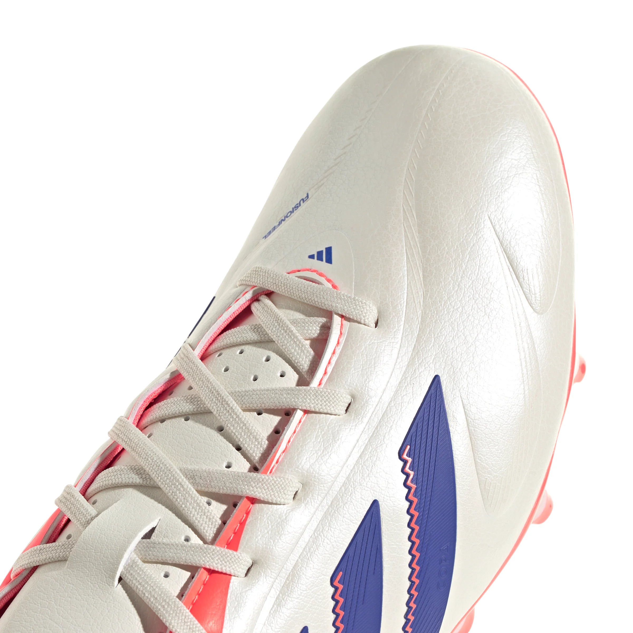 adidas Copa Pure III League FG MG Mens Soccer Cleats White Blue Orange
