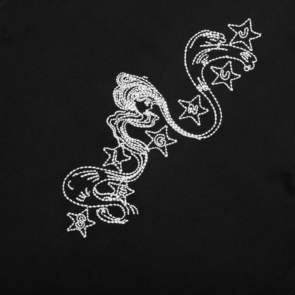 Life is Magic Button Up Black