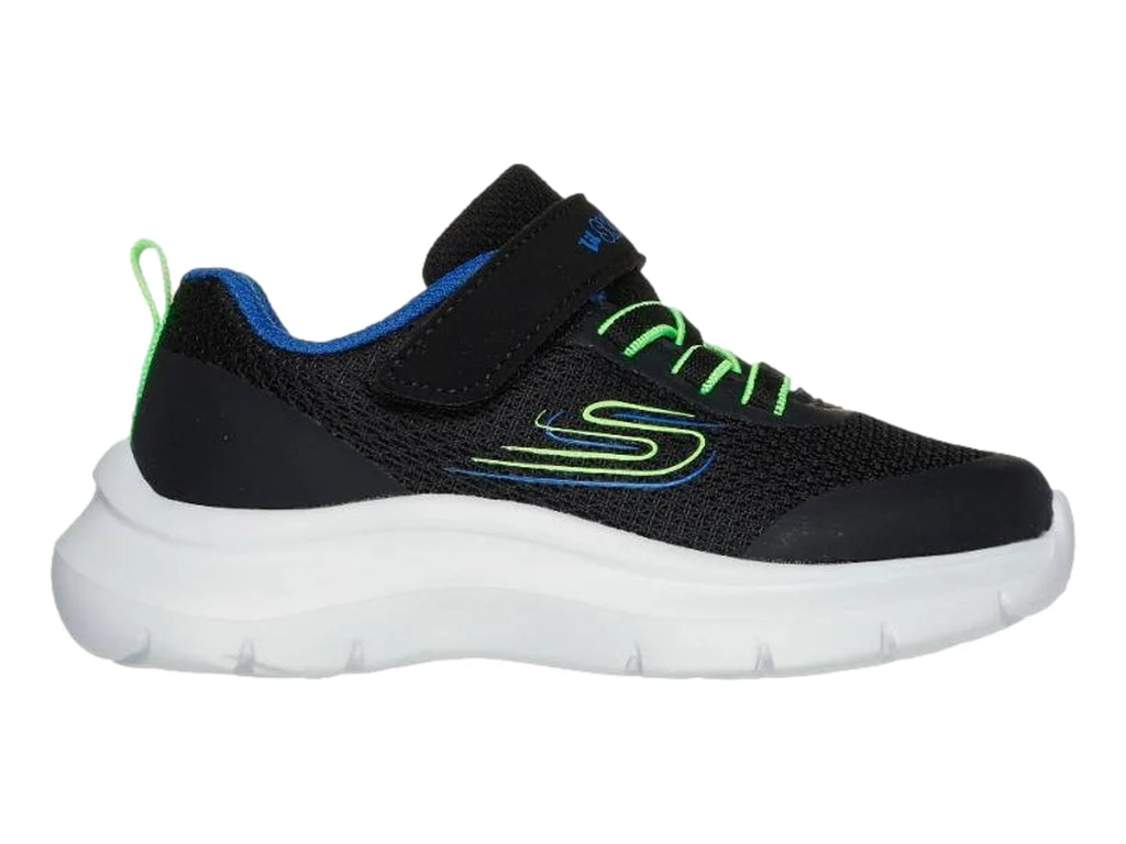 Tenis Skechers Azul y Verde Lima para Niño