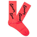 Socks Pink Black