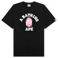 Abc Camo College Tee Black Pink