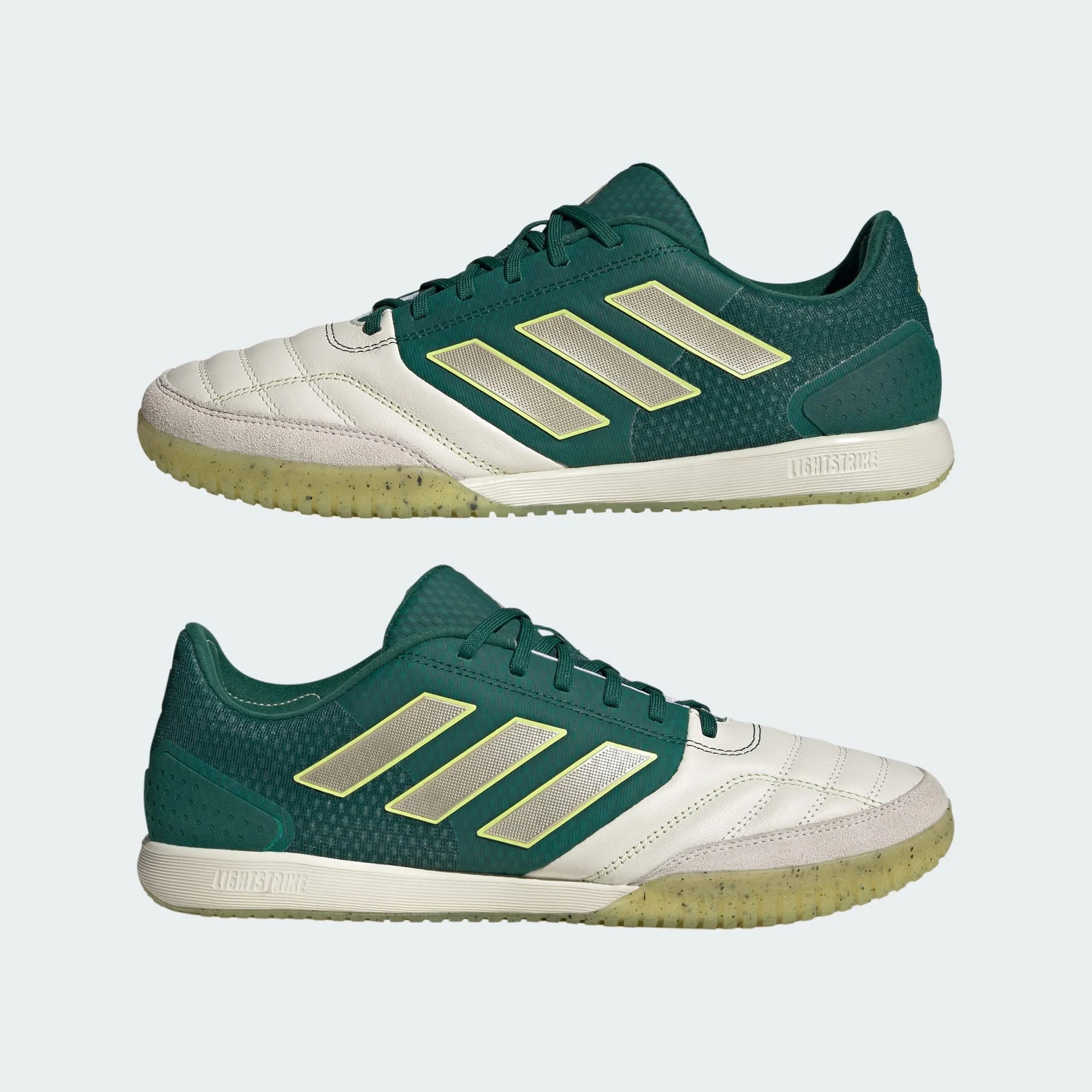 adidas Top Sala Competition Indoor Boots White Green Pulse Lime