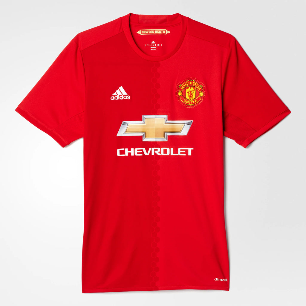 adidas Manchester United Home Jersey 16 Power Red