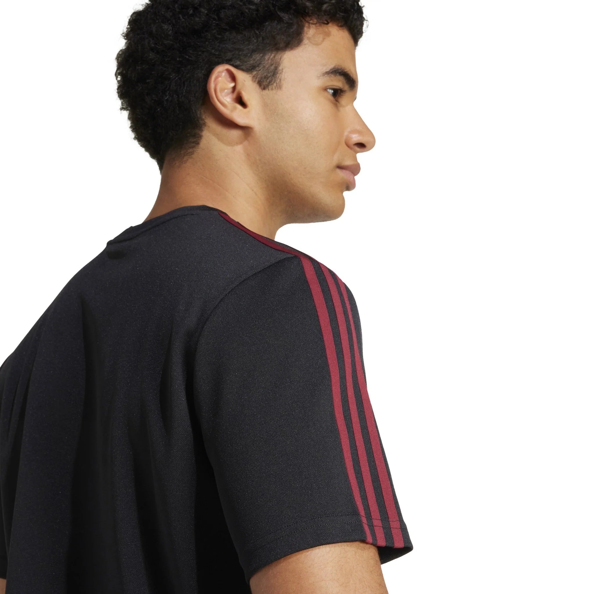 adidas Mens Manchester United CNY Jersey 24 25 Black