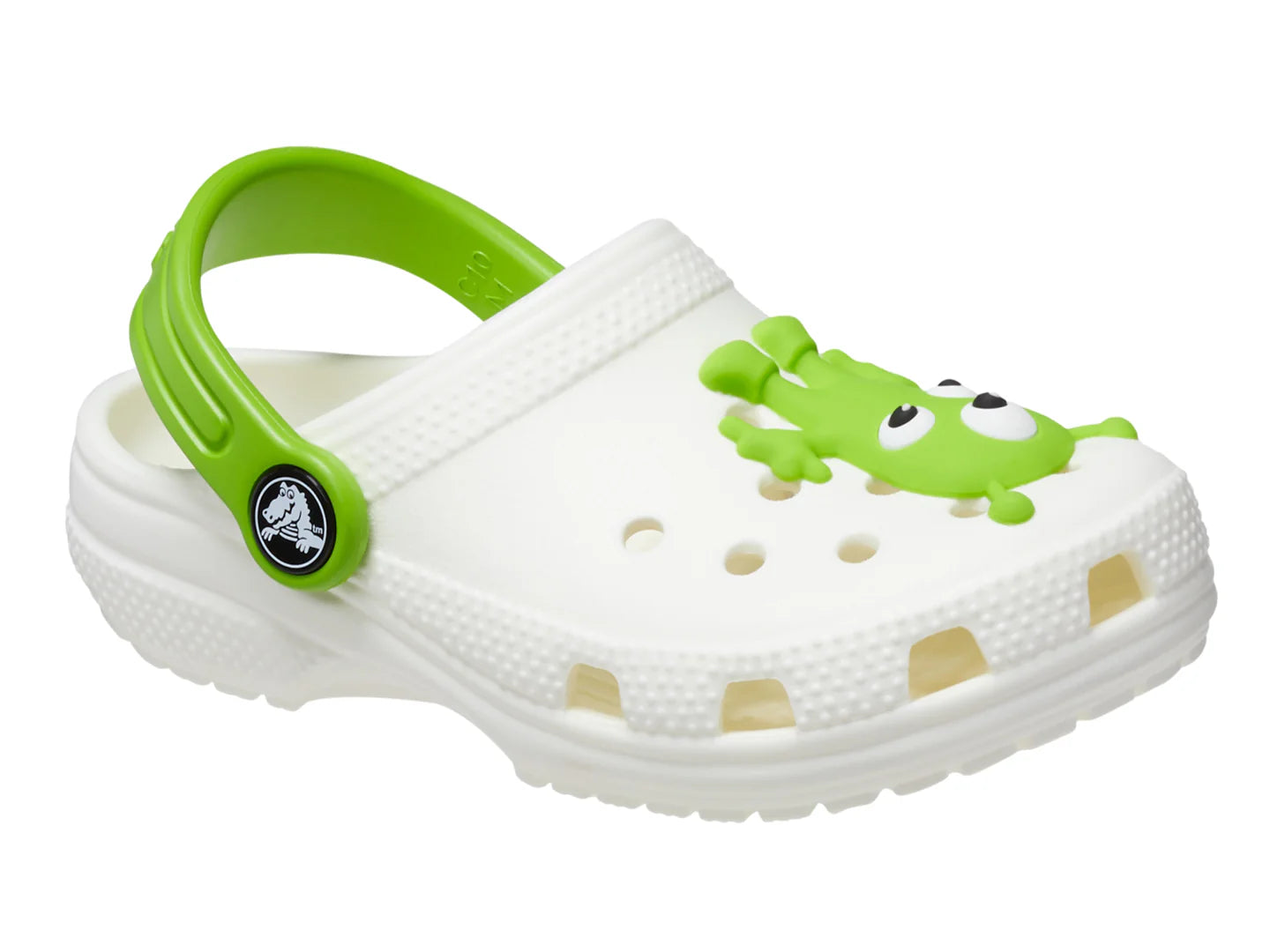 Sandalias Crocs Classic Glow Alien Multicolor para Niño