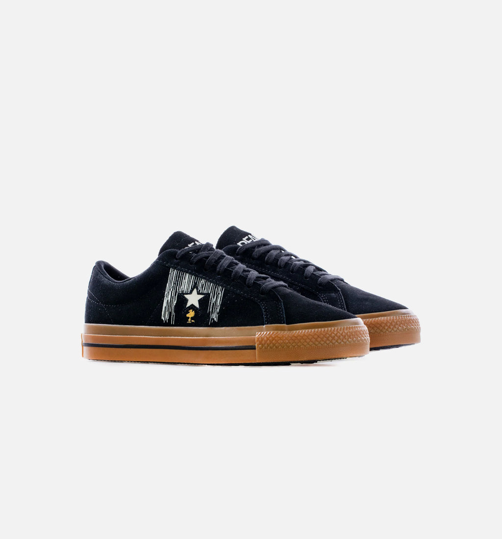 Peanuts One Star Mens Lifestyle Shoe Black