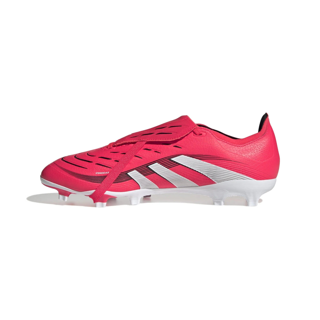 adidas Predator League Fold Over Tongue Firm Multi Ground Boots Red White
