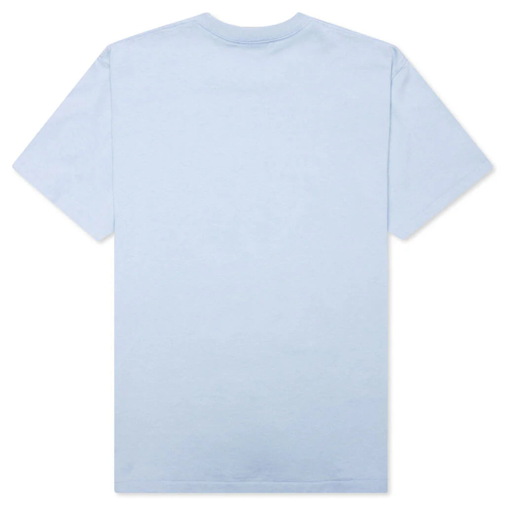 Broken College Tee Blue