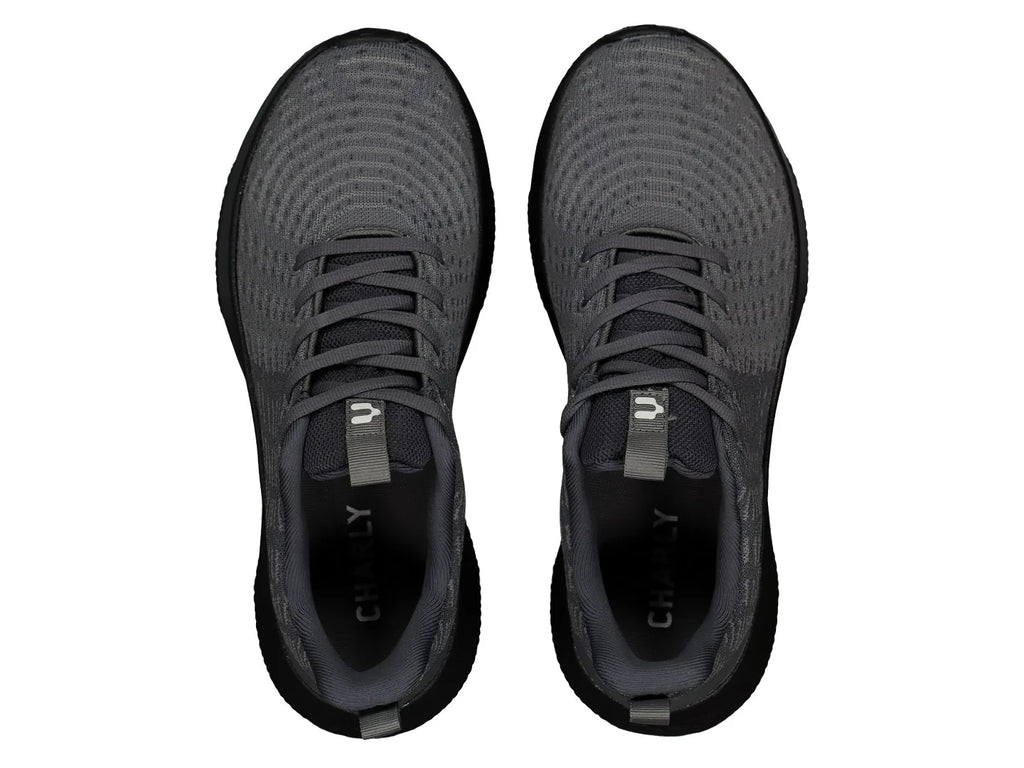 Tenis Charly Gris y Negro para Hombre