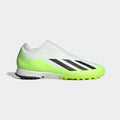 adidas X Crazyfast3 TF Turf Soccer Shoes White Black Lucid Lemon