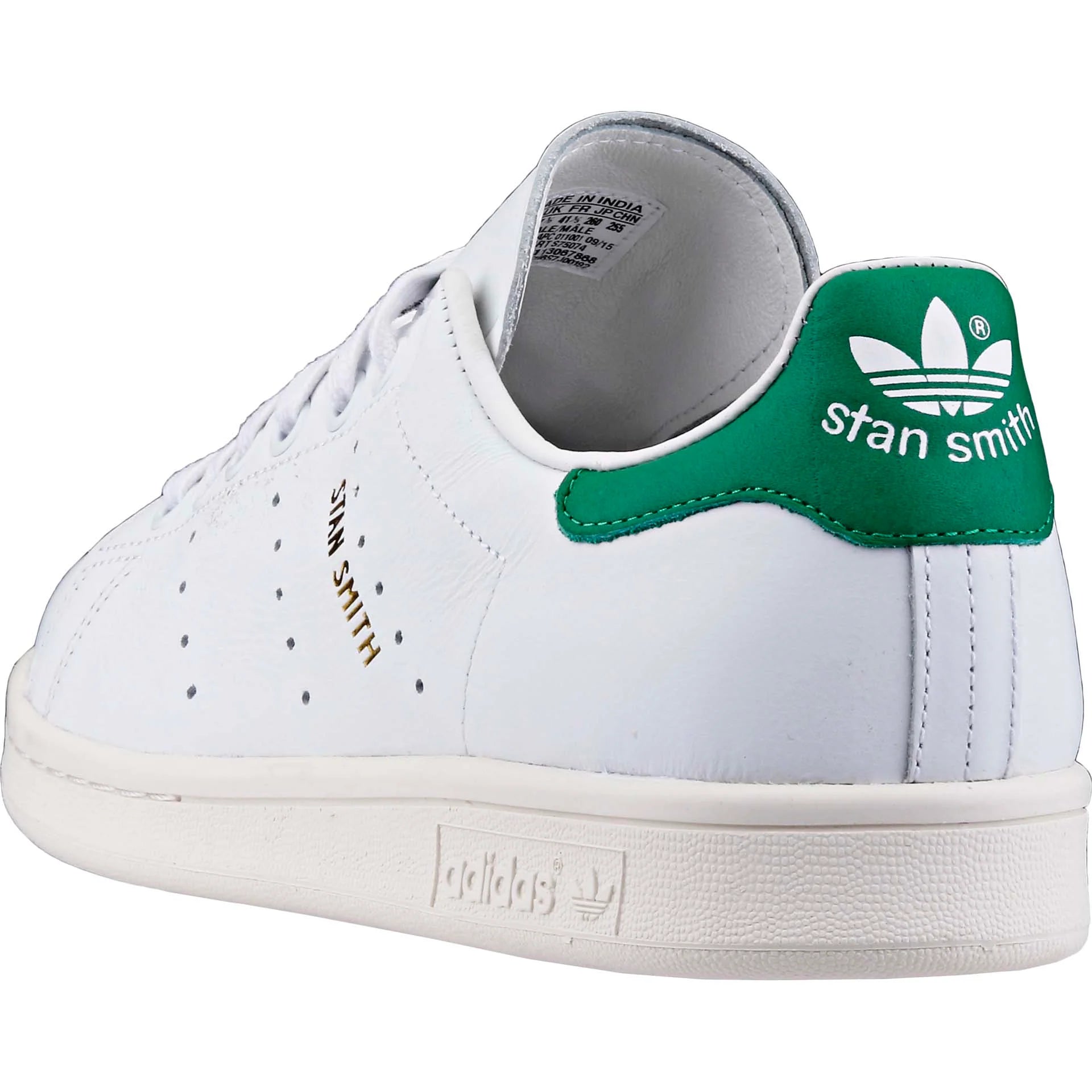 Stan Smith Mens White Green