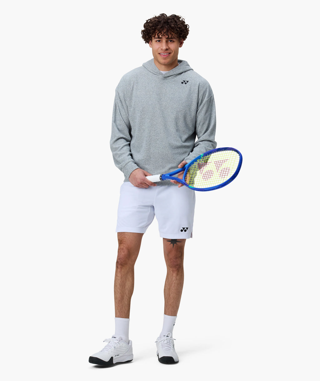 TERRY CLOTH WARM UP HOODIE