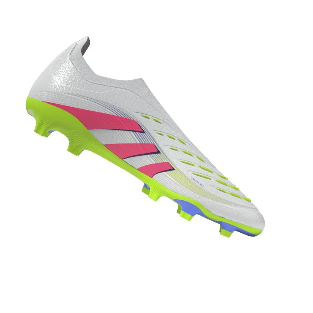 adidas Predator League Laceless Firm Multi Ground Boots White Pink