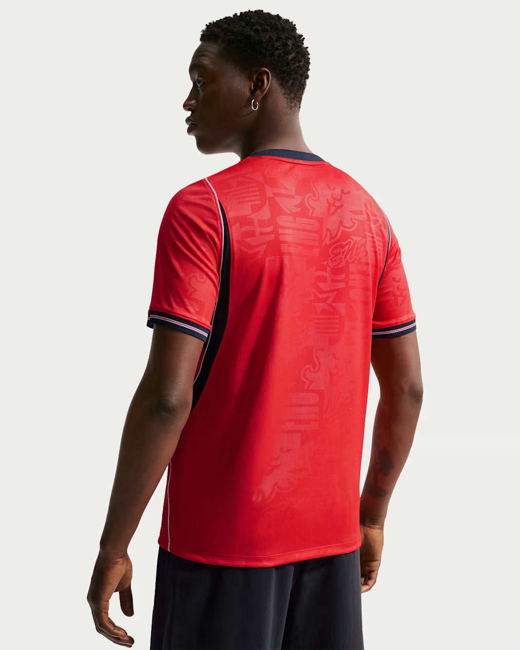 Nike England Away Mens Soccer Jersey 2026 Speed Red Obsidian White Obsidian