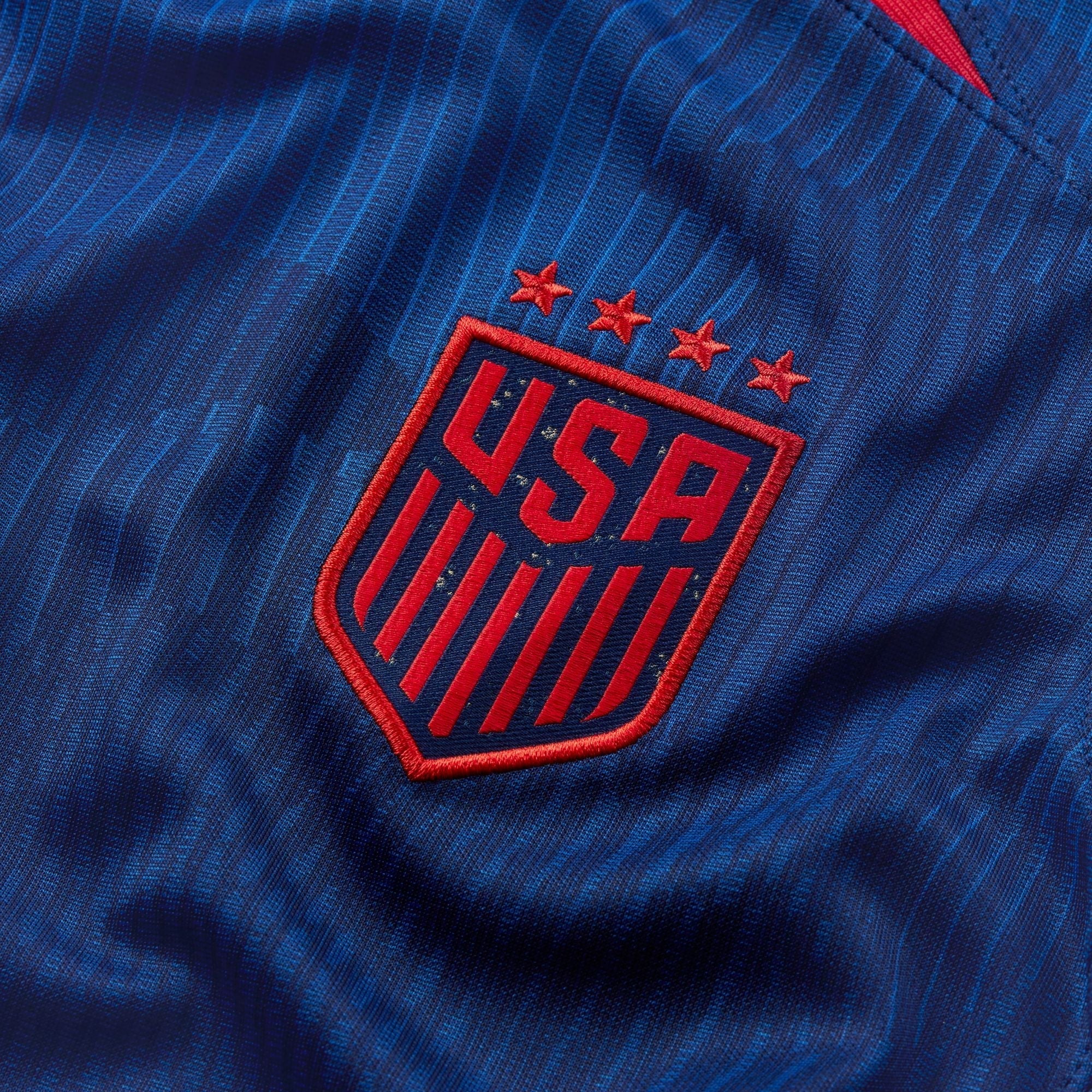 Nike USWNT 2023 Stadium Away Womens Jersey Royal Navy Red