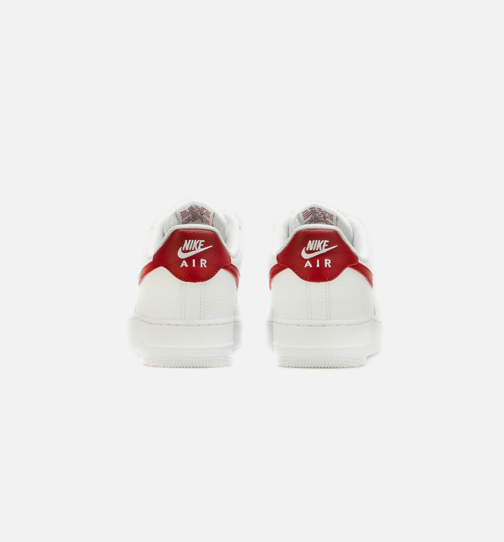 Air Force 1 Low Team Red Mens Lifestyle Shoe White Red