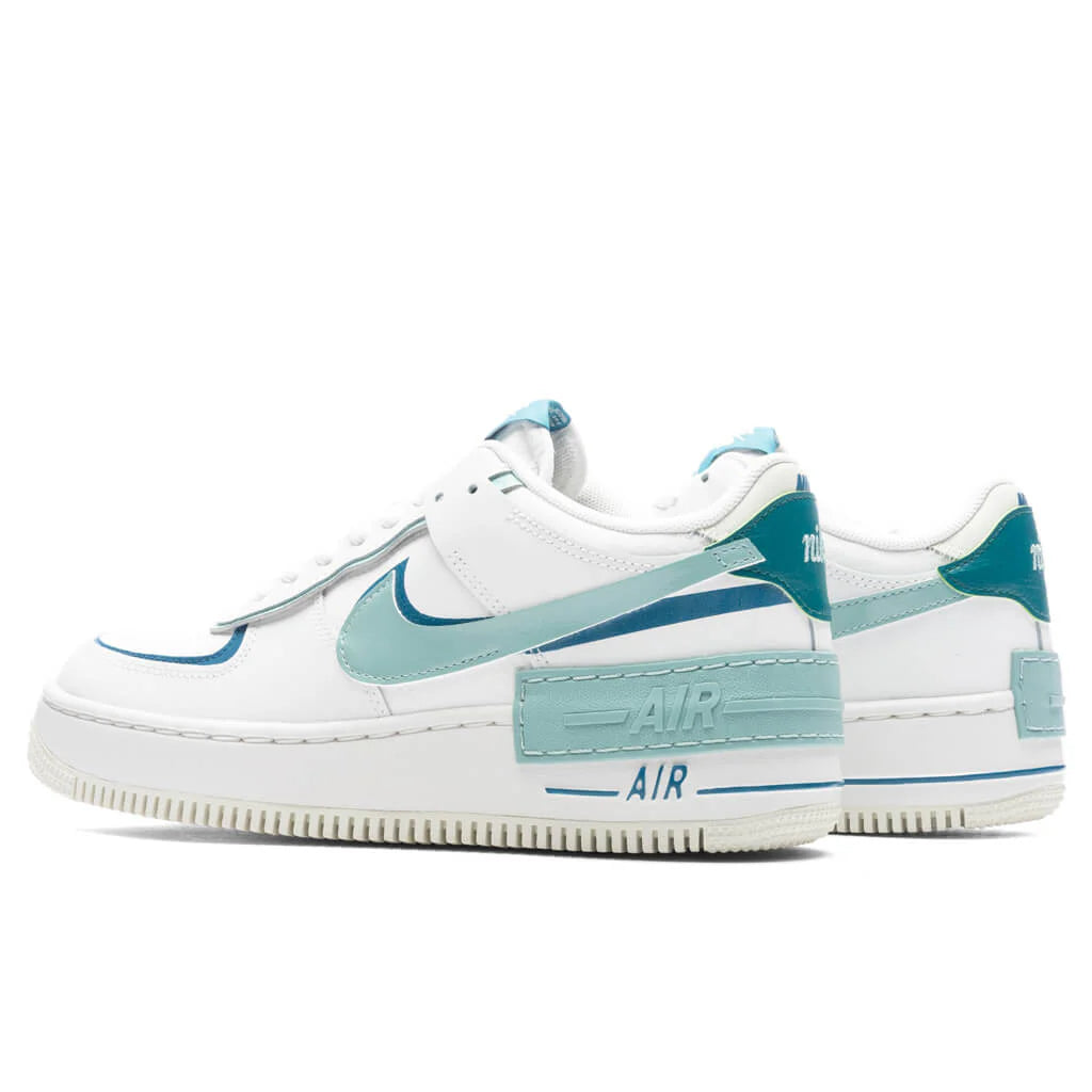 Womens AF1 Shadow Summit White Mineral Industrial Blue
