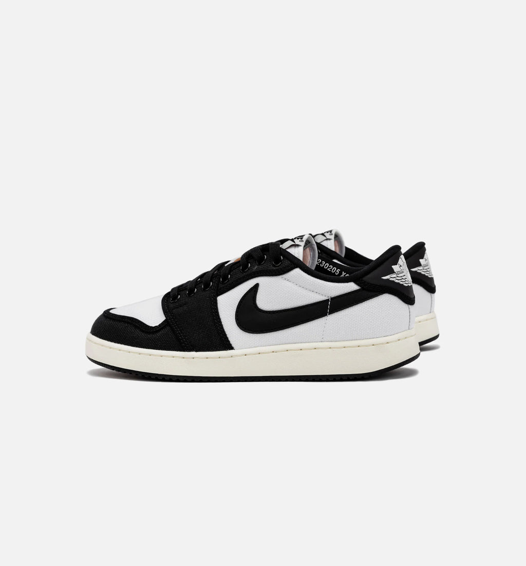 Air Jordan 1 KO Low Panda Mens Lifestyle Shoe White Black