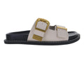 Sandalias Steve Madden Beige y Negro para Mujer