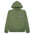 Cross Dot Hoodie Olive