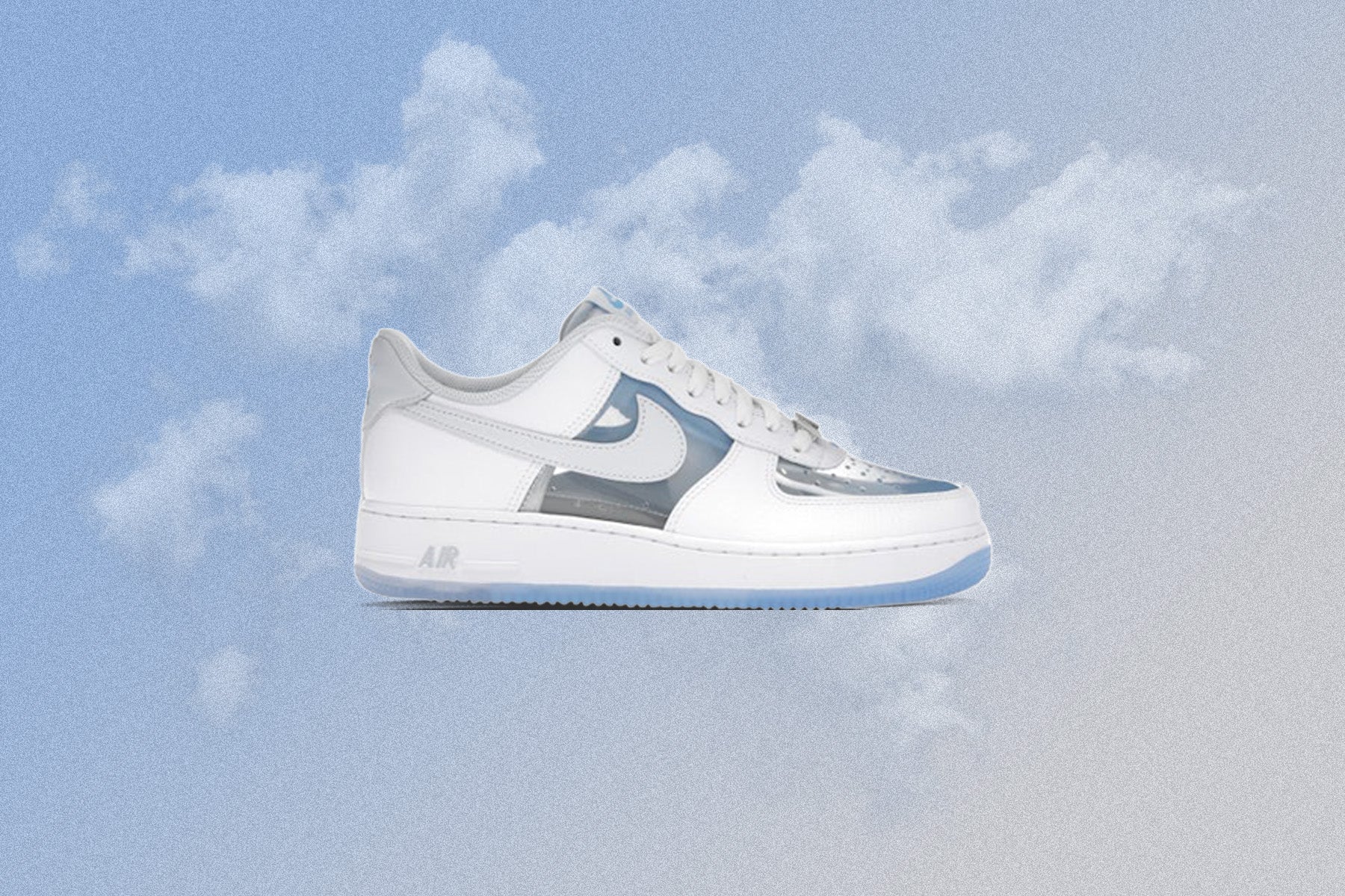 Air Force 1 Low Retro Invisible Woman 20 White Pure Platinum University Blue