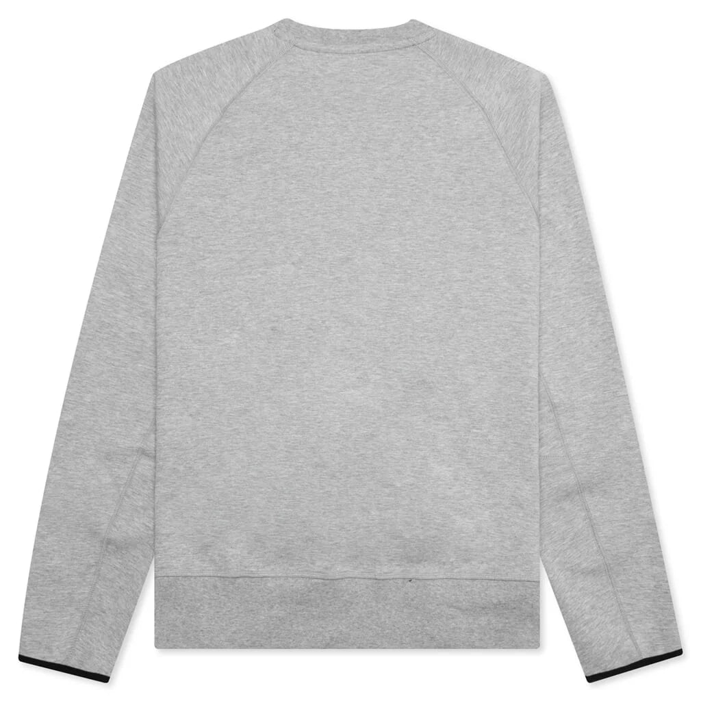 Tech Fleece Crew Dark Grey Heather Black