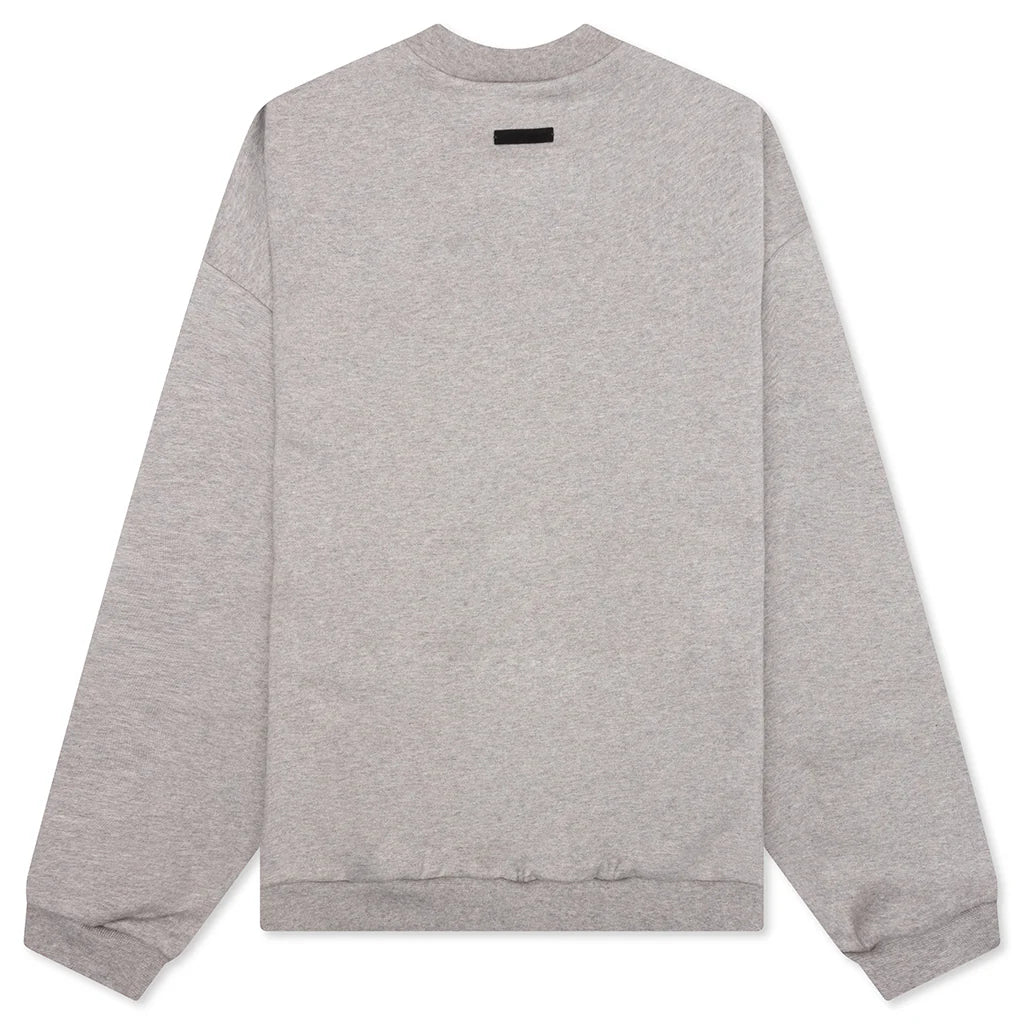 Fleece Crewneck Dark Heather