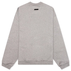 Fleece Crewneck Dark Heather