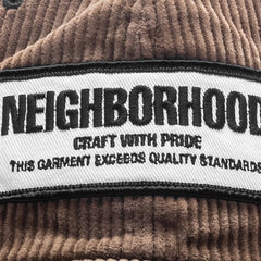 Corduroy Dad Cap Brown