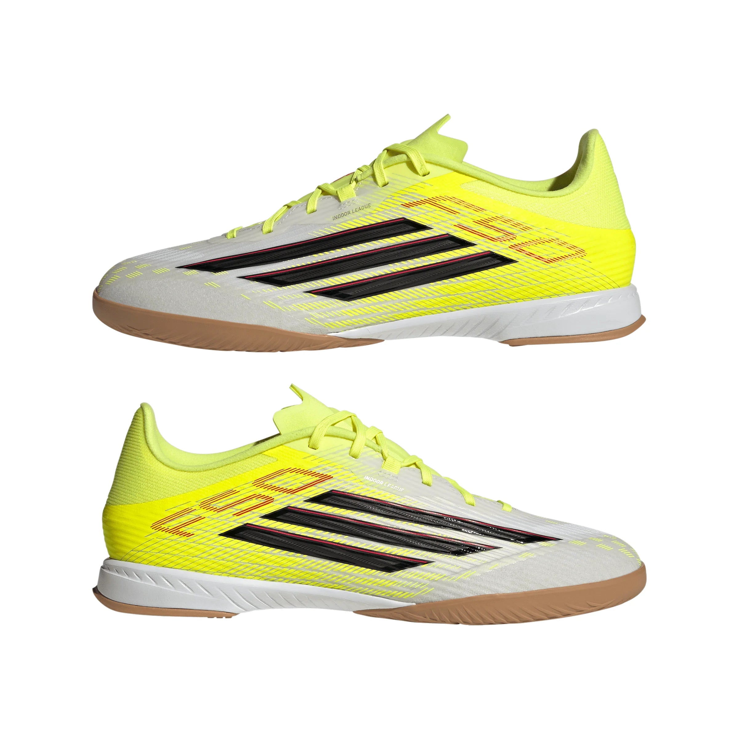 adidas F50 League IN Indoor Mens Soccer Shoes Yellow Black Red