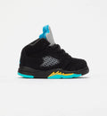 Air Jordan 5 Retro Aqua Infant Toddler Lifestyle Shoe Black Aqua