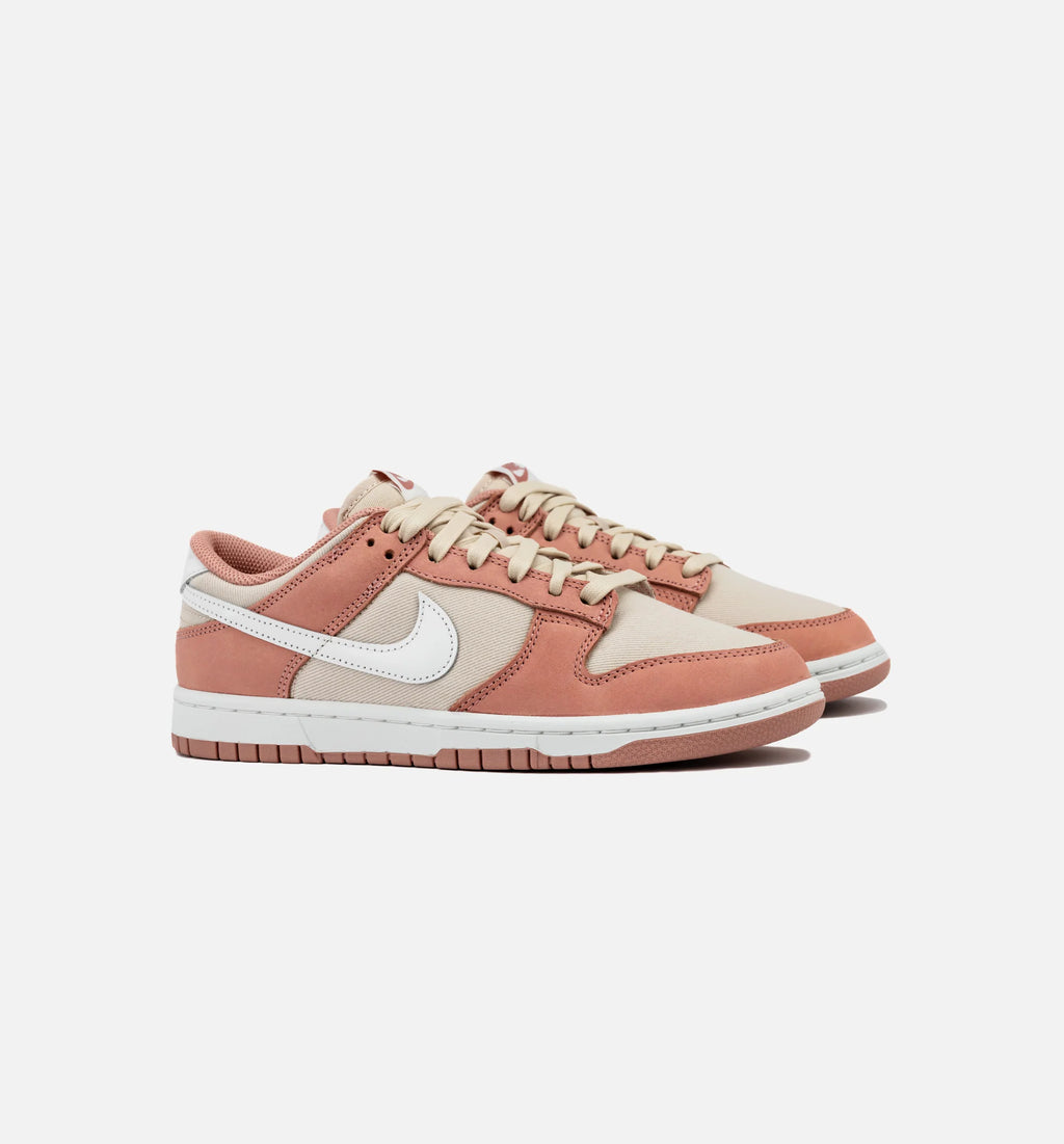 Dunk Low Red Stardust Mens Lifestyle Shoe Red Stardust Summit White Sanddrift Free Shipping