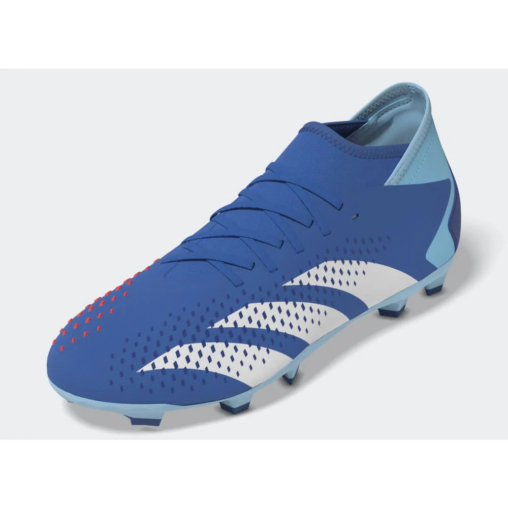 adidas Predator Accuracy3 FG Firm Ground Soccer Cleats Royal White