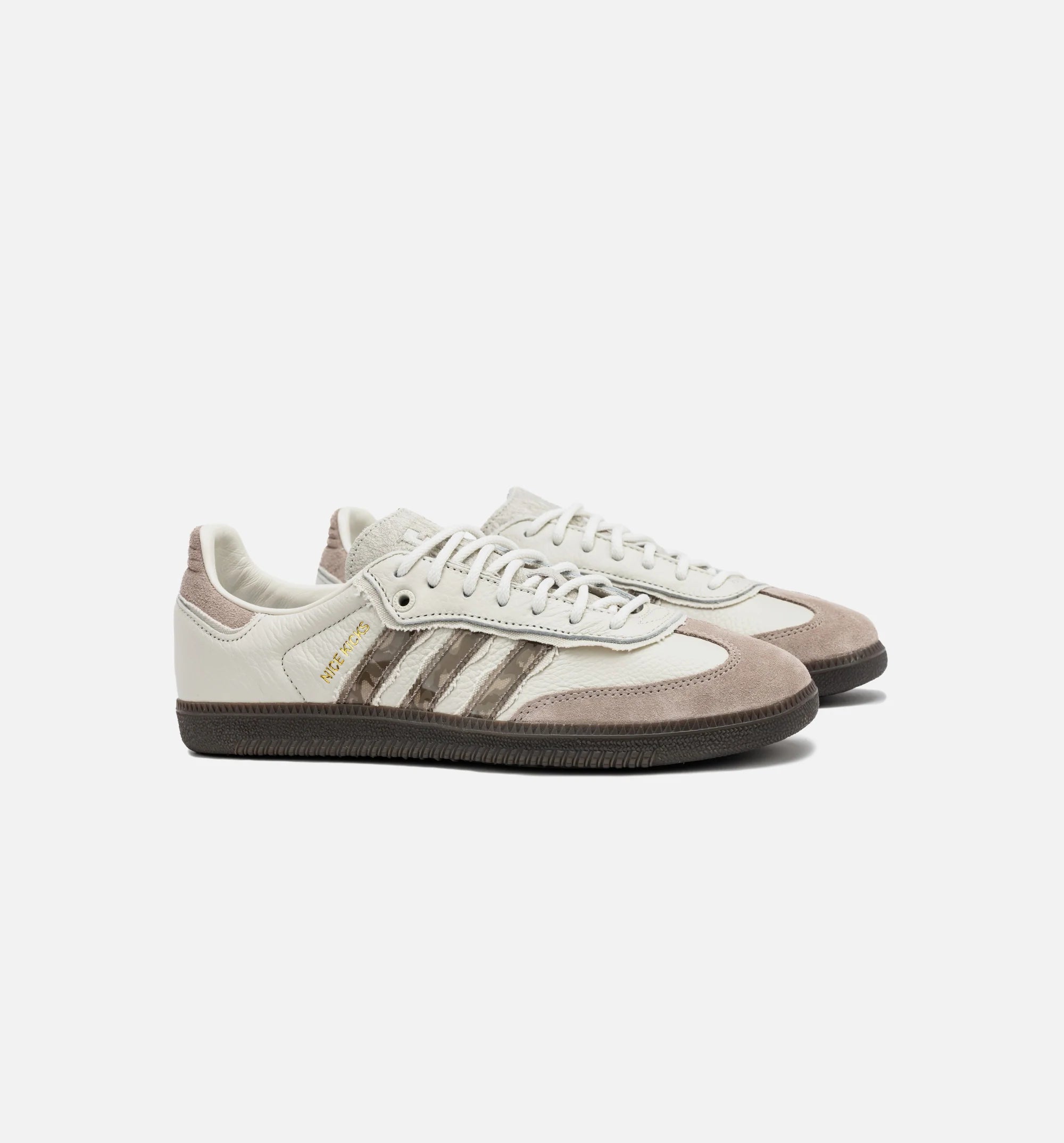 Nice Kicks Samba OG Mens Lifestyle Shoe Talc Brown Pantone Free Shipping