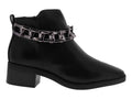 Botines Vizzano Negros con Cadena para Mujer