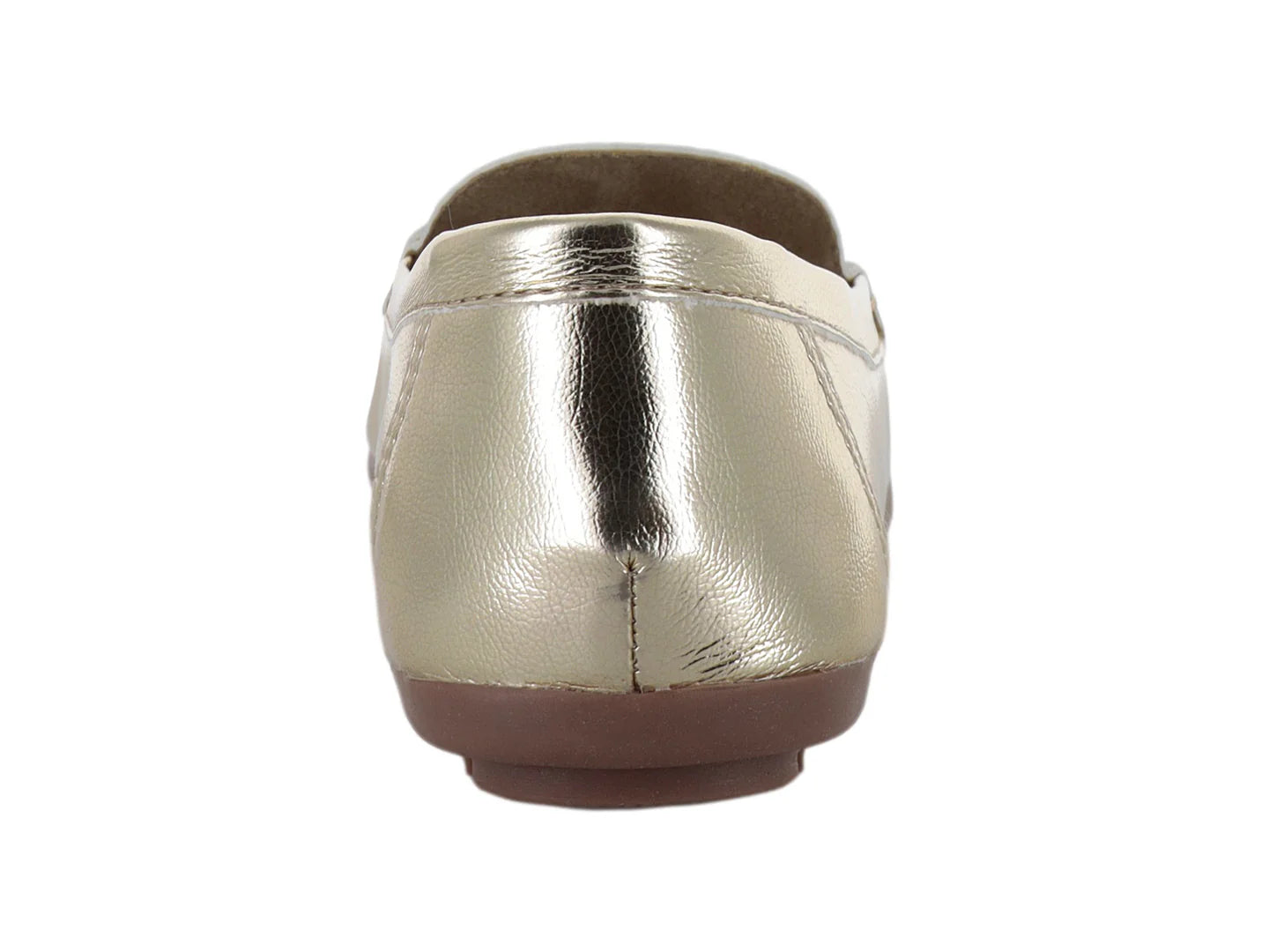Zapatos Mocasín Driver Nomadas Color Oro Inglés para Mujer