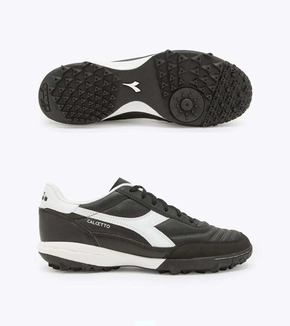 Diadora Calcetto ll LT TF Turf Football boots Black White