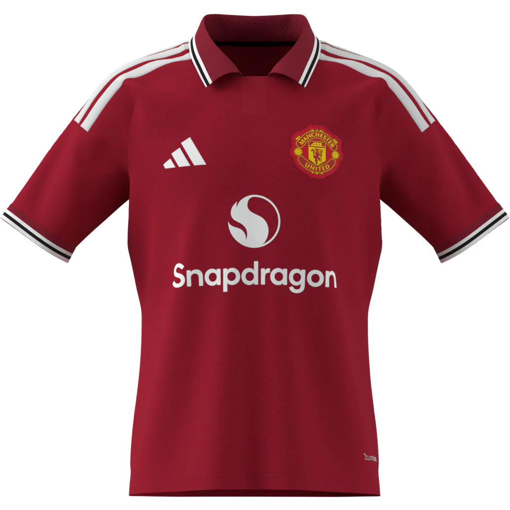 adidas Manchester United Home Youth Soccer Jersey 26 27 Red