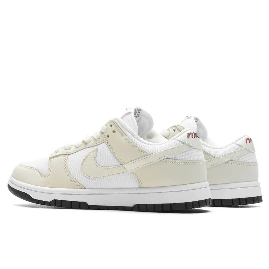 Womens Dunk Low LX NBHD White Coconut Milk Black
