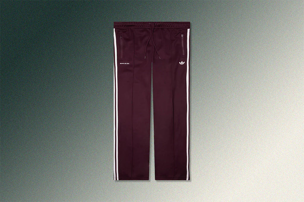Adidas x Sporty Rich Track Pant Maroon