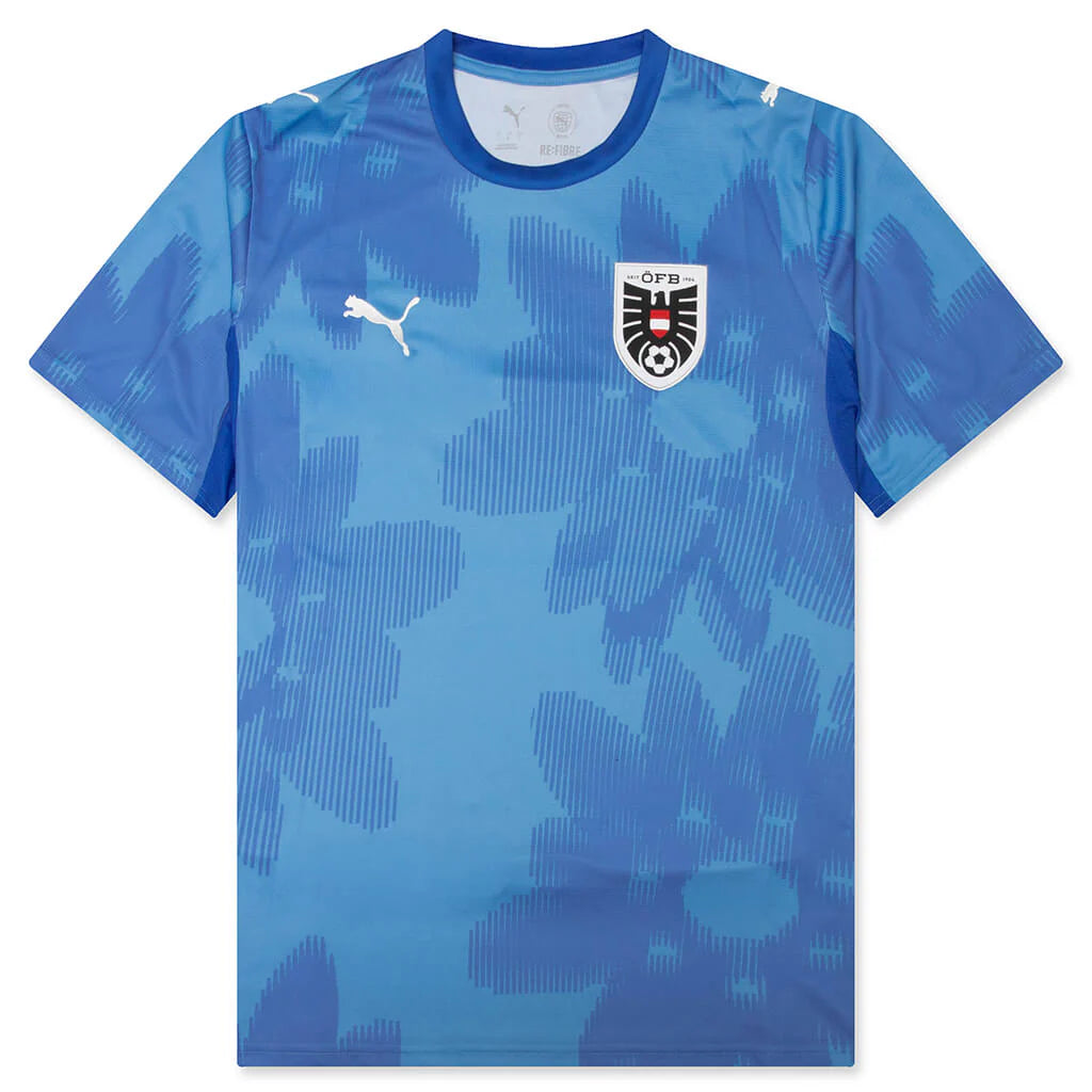 PUMA x Austria x Salehe Bembury Goalkeeper Jersey Team Light Blue Mountain Blue