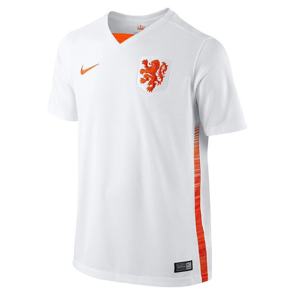 Nike Netherlands Away Stadium Jersey 15 White