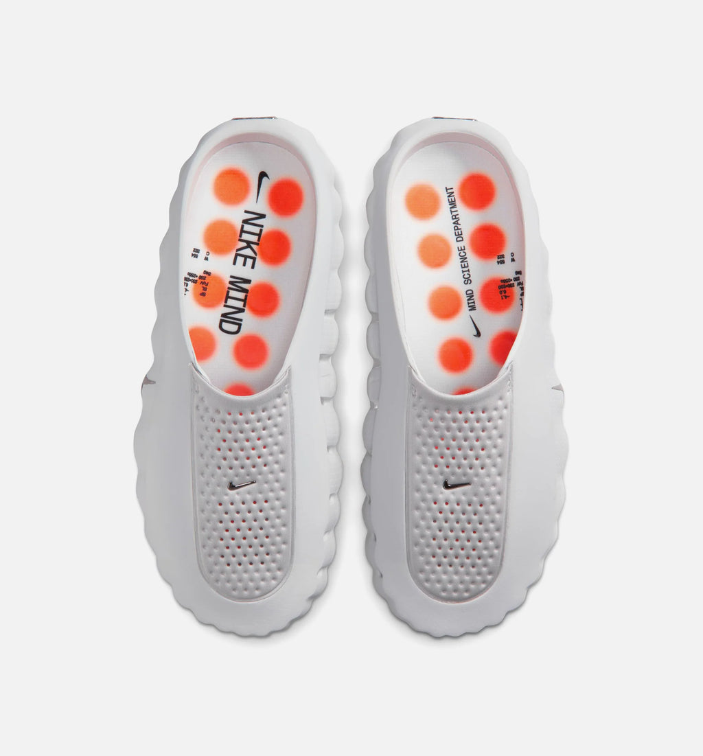 Mind 001 Pregame Mules Mens Lifestyle Sandal Light Smoke Grey Photon Dust Hyper Crimson Chrome Limit One Per Customer