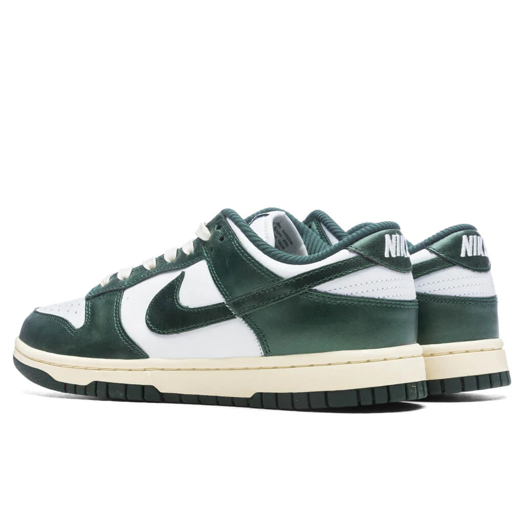 Womens Dunk Low Vintage Green White Pro Green Coconut Milk