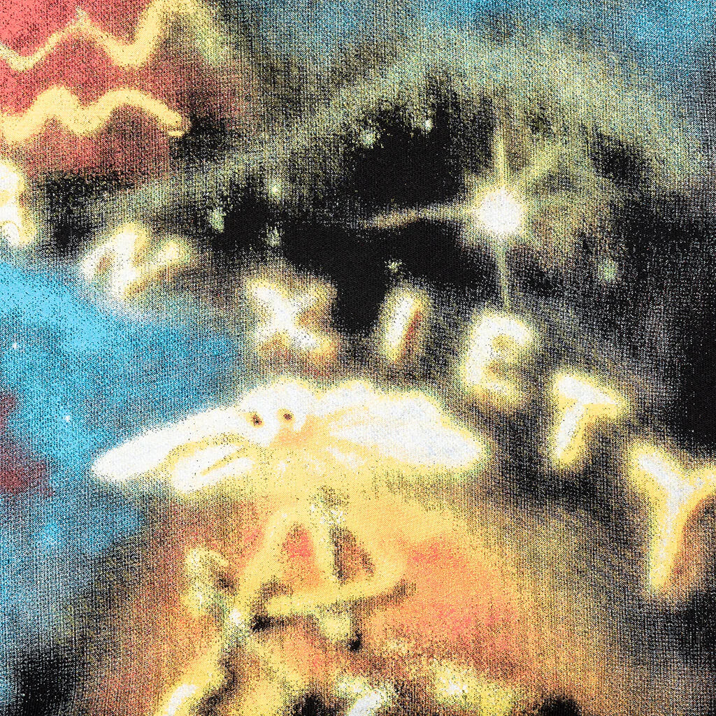 Anxiety Airbrush Crew Neck Black