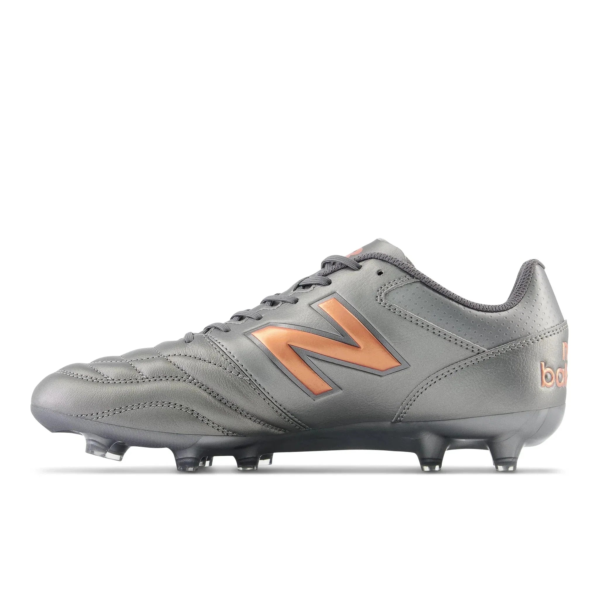 New Balance 442 V2 Team FG Firm Ground Soccer Cleats Silver