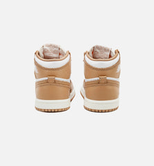 Air Jordan 1 Retro High OG Praline Infant Toddler Lifestyle Shoe Praline White Sail Free Shipping