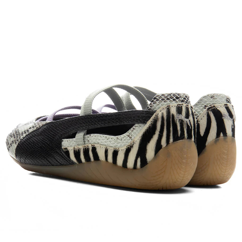 Womens Speedcat Ballet Mixed Feel PUMA Black Cashew Brown Light Lavender