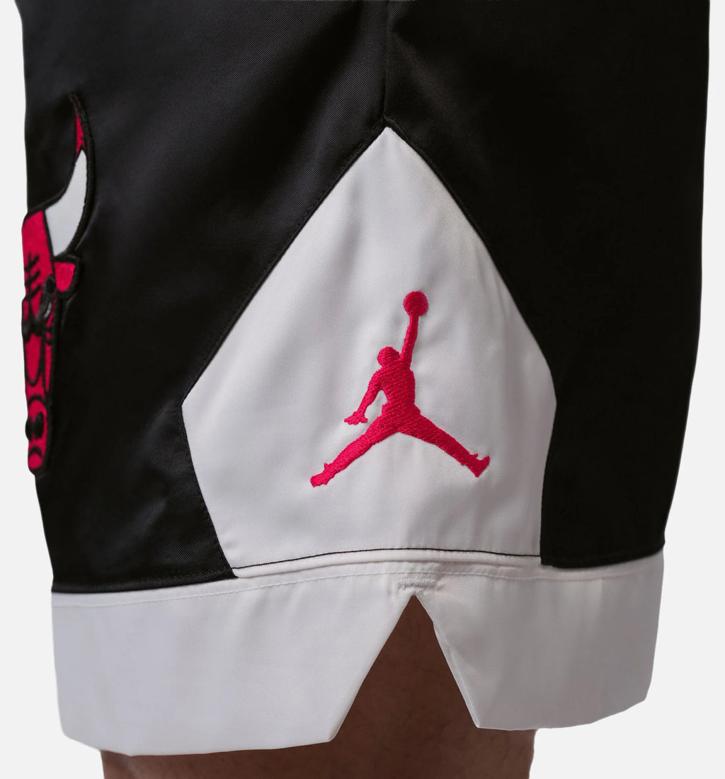 Flight Muay Thai Mens Shorts Black Sail University Red